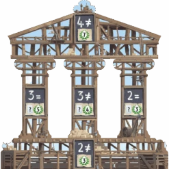 ASMODEE 7 Wonders - Architects -Rouge et Noir Magasin 7 wonders architects jeu de plateau de strategie 393485