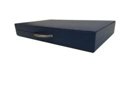 Backgammon Cuir Véritable GM - Bleu - Renzo Romagnoli 9 Backgammon Cuir Véritable GM - Bleu - Renzo Romagnoli -Rouge et Noir Magasin backgammon cuir veritable gm bleu renzo romagnoli backgammon en cuir 704291