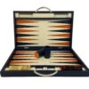Backgammon Cuir Véritable GM - Bleu - Renzo Romagnoli