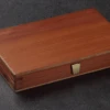 Backgammon De Voyage En Bois Marqueté - Magnétique - Cèdre Du Liban