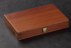Backgammon De Voyage En Bois Marqueté - Magnétique - Cèdre Du Liban