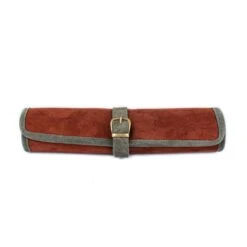 Backgammon De Voyage - Roulable - Cuir Rouge -Rouge et Noir Magasin backgammon de voyage roulable cuir rouge backgammon en cuir de voyage 339683