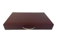 Backgammon En Cuir Véritable MM - Bordeaux - Renzo Romagnoli -Rouge et Noir Magasin backgammon en cuir veritable mm bordeaux renzo romagnoli backgammon en cuir 292291