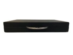 Backgammon En Cuir Véritable MM - Noir / Orange - Renzo Romagnoli -Rouge et Noir Magasin backgammon en cuir veritable mm noir orange renzo romagnoli backgammon en cuir 281158