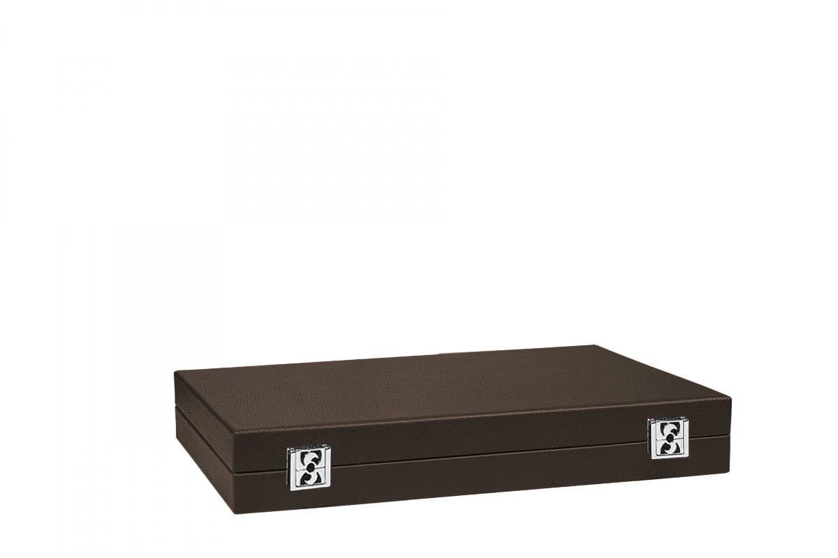 Backgammon Hector Saxe - Buffle Chocolat - Grand Backgammon Hector Saxe - Buffle Chocolat - Grand -Rouge et Noir Magasin backgammon hector saxe buffle chocolat grand backgammon en cuir 291263