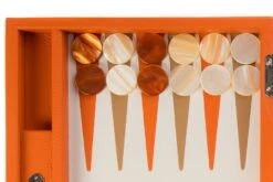Backgammon Hector Saxe - Buffle Orange - Moyen 3 Backgammon Hector Saxe - Buffle Orange - Moyen -Rouge et Noir Magasin backgammon hector saxe buffle orange moyen backgammon en cuir 946731