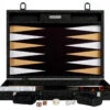 Backgammon Hector Saxe - Jean's Noir / Champagne - Compétition