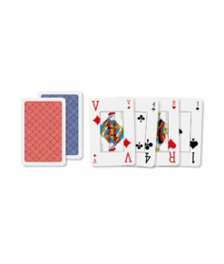 Coffret Double - Cartes Rami / Bridge - Vision