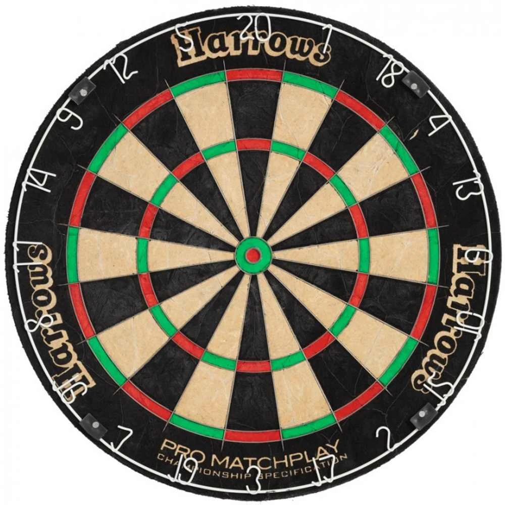 Cible Harrows - Pro Matchplay Cible Harrows - Pro Matchplay -Rouge et Noir Magasin cible harrows pro matchplay cible de flechettes 779577