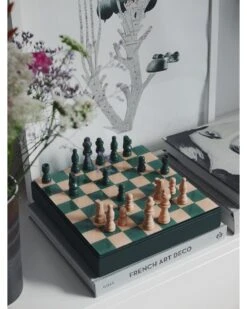 Coffre échecs - Art Of Chess -Rouge et Noir Magasin coffre echecs art of chess ensemble dechecs classique decoratif 692244