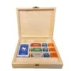 Coffret De Belote Tilleul - 90 Jetons