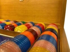 Coffret Ronce De Noyer - 264 Jetons à L'ancienne - DN 3 Coffret Ronce De Noyer - 264 Jetons à L'ancienne - DN -Rouge et Noir Magasin coffret ronce de noyer 264 jetons a lancienne dn coffret de poker de luxe 809581