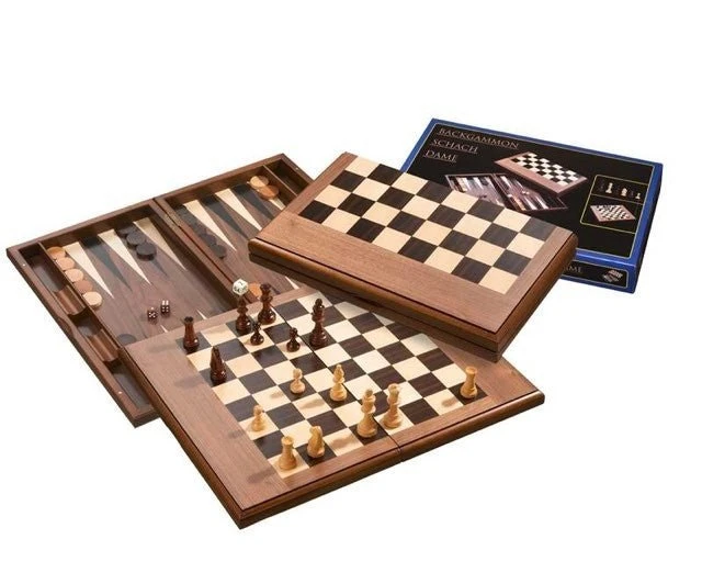 Echecs / Backgammon - Coffre marqueté- PH Philos Echecs / Backgammon - Coffre Marqueté- PH -Rouge et Noir Magasin echecs backgammon coffre marquete ph coffret dechecs en bois marquete et backgammon en bois marquete 335843