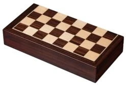 Echecs / Backgammon De Voyage - Magnétique - Bois Exotiques -Rouge et Noir Magasin echecs backgammon de voyage magnetique bois exotiques coffret dechecs en bois marquete et backgammon en bois marquete 597280