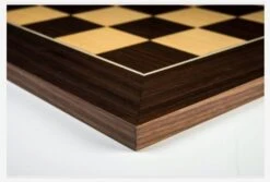 Echiquier Ebène De Macassar -Rouge et Noir Magasin echiquier ebene de macassar jeu dechecs echiquier classique 478134