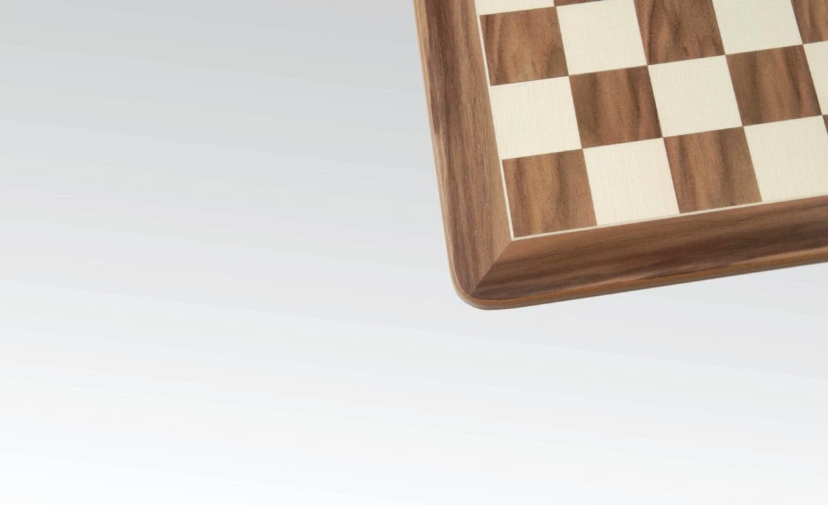 Echiquier Noyer / Bords ronds Echiquier Noyer / Bords Ronds -Rouge et Noir Magasin echiquier noyer bords ronds jeu dechecs echiquier classique 336100