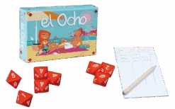 El Ocho -Rouge et Noir Magasin el ocho jeu de plateau de strategie dambiance enfants 306364