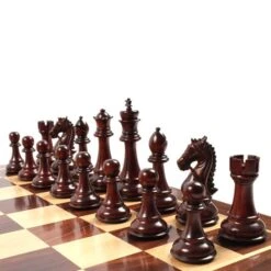 Ensemble Bridden - Marron -Rouge et Noir Magasin ensemble bridden marron ensemble dechecs classique et decoratif 975351