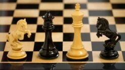 Ensemble Cavalier Cabré - Laqué -Rouge et Noir Magasin ensemble cavalier cabre laque ensemble dechecs classique 894821