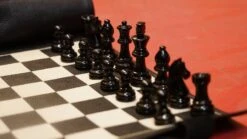 Ensemble D'échecs Roulable Magnétique - Cuir Véritable - Noir 2 Ensemble D'échecs Roulable Magnétique - Cuir Véritable - Noir -Rouge et Noir Magasin ensemble dechecs roulable magnetique cuir veritable noir ensemble dechecs luxe classique jeu dechecs de voyage en cuir veritable 874471