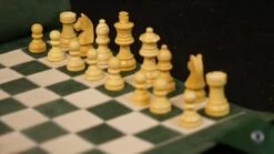 Ensemble D'échecs Roulable Magnétique - Cuir Véritable - Vert 3 Ensemble D'échecs Roulable Magnétique - Cuir Véritable - Vert -Rouge et Noir Magasin ensemble dechecs roulable magnetique cuir veritable vert ensemble dechecs luxe classique jeu dechecs de voyage en cuir veritable 874049