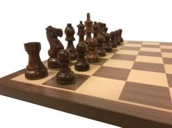 Ensemble Deluxe - Acajou -Rouge et Noir Magasin ensemble deluxe acajou ensemble dechecs classique 353110