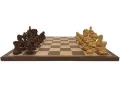 Ensemble Deluxe - Acajou -Rouge et Noir Magasin ensemble deluxe acajou ensemble dechecs classique 616099