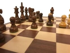 Ensemble Deluxe - Acajou -Rouge et Noir Magasin ensemble deluxe acajou ensemble dechecs classique 773229