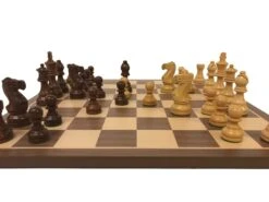 Ensemble Deluxe - Noyer 12 Ensemble Deluxe - Noyer -Rouge et Noir Magasin ensemble deluxe noyer ensemble dechecs classique 800048