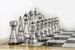 Ensemble Métal - Staunton 3 Ensemble Métal - Staunton -Rouge et Noir Magasin ensemble metal staunton ensemble dechecs classique decoratif 162765