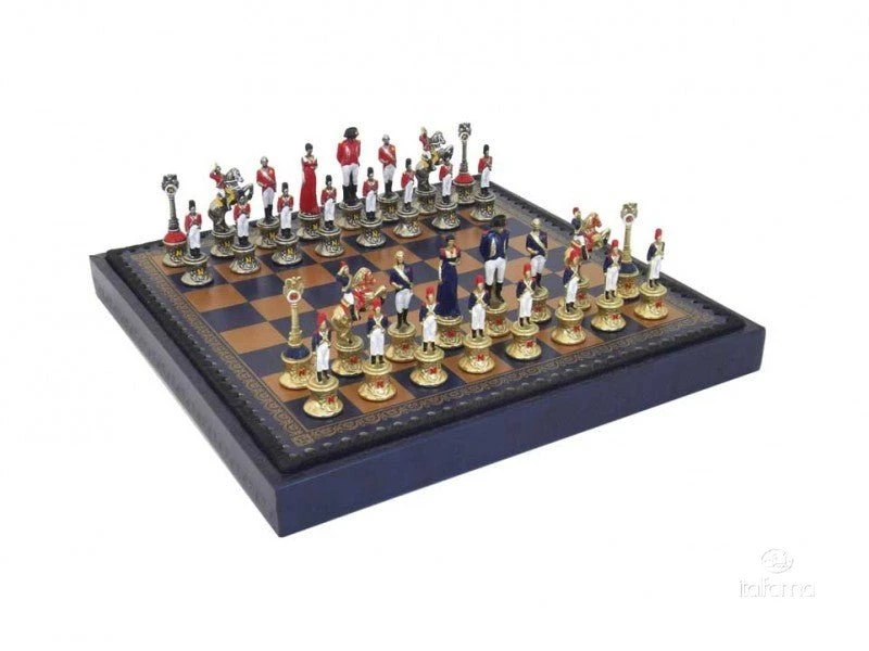 Ensemble Napoléon - Peint à la main Ensemble Napoléon - Peint à La Main -Rouge et Noir Magasin ensemble napoleon peint a la main ensemble echecs decoratif 279914