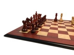 Ensemble Padouk Bois De Rose -Rouge et Noir Magasin ensemble padouk bois de rose ensemble echecs classique 894863