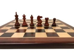 Ensemble Ultime Bois De Rose - Laqué -Rouge et Noir Magasin ensemble palissandre laque ensemble echecs classique 315574