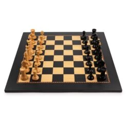 Ensemble Queen's Gambit "Le Jeu De La Dame" Officiel -Rouge et Noir Magasin ensemble queens gambit le jeu de la dame officiel ensemble echecs classique et decoratif cadeau adulte 981490