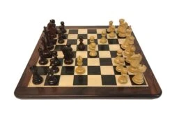 Ensemble Suprême Bois De Rose - Laqué -Rouge et Noir Magasin ensemble supreme bois de rose laque ensemble echecs classique 852484