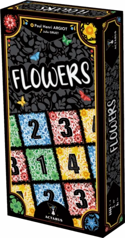 ASMODEE Flowers 2 ASMODEE Flowers -Rouge et Noir Magasin flowers jeu de plateau de strategie dambiance enfants cadeau 12a 819667