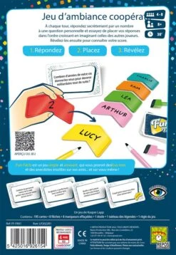 ASMODEE FUN FACTS -Rouge et Noir Magasin fun facts jeu de plateau ambiance 253810