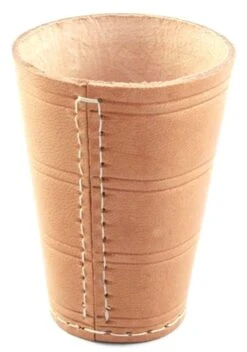 Godets Cuir Beige Ou Noir