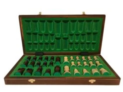 Jeu D'échecs - Coffre Acajou - Lettré-Chiffré -Rouge et Noir Magasin jeu dechecs coffre acajou lettre chiffre coffret dechecs et jeu dechecs ensemble classique de voyage en bois 476840