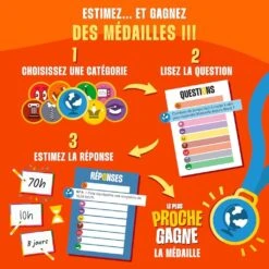 ASMODEE Le Plus Proche Gagne -Rouge et Noir Magasin le plus proche gagne jeu de questions 473038