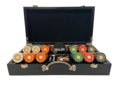 Mallette De 300 Jetons - Bois- Sunshine - 14,5 Gr