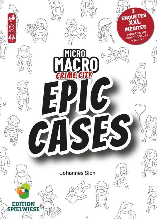 Micro Macro - Extension - Epic Cases Micro Macro - Extension - Epic Cases -Rouge et Noir Magasin micro macro extension epic cases jeu de plateau de strategie cooperatif 136394