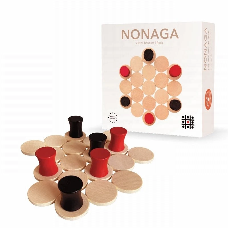 NONAGA NONAGA -Rouge et Noir Magasin nonaga jeu en bois de strategie 252272