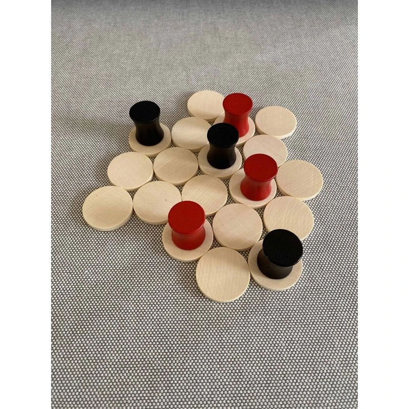 NONAGA NONAGA -Rouge et Noir Magasin nonaga jeu en bois de strategie 829813