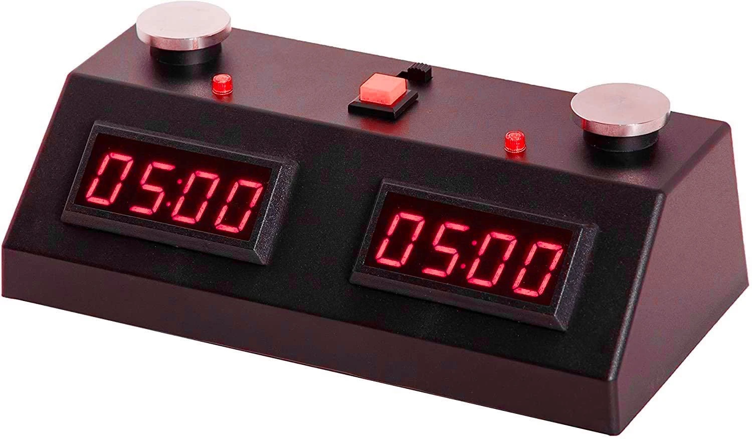 Pendule Echecs / Backgammon - Tactile - Noir LED Rouge Pendule Echecs / Backgammon - Tactile - Noir LED Rouge -Rouge et Noir Magasin pendule echecs backgammon tactile noir led rouge accessoire dechecs pendule dechecs 8549634