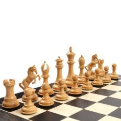 Pièces Cavalier Cabré - Ebène -Rouge et Noir Magasin pieces cavalier cabre ebene le jeu dechecs pieces dechecs classiques cadeau bel objet 332692