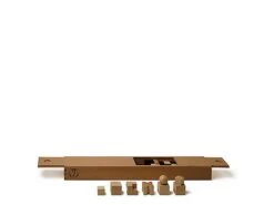 Pièces D'échecs Du Bauhaus -Rouge et Noir Magasin pieces dechecs du bauhaus jeu dechecs pieces dechecs decoratives 403856