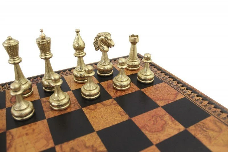 Pièces d'échecs en métal - Flowered - Fait à la main Pièces D'échecs En Métal - Flowered - Fait à La Main -Rouge et Noir Magasin pieces dechecs en metal flowered fait a la main jeu dechecs pieces dechecs classiques et decoratives 286989