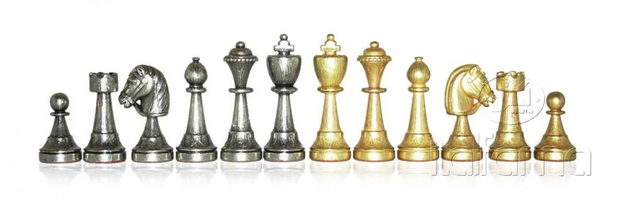 Pièces d'échecs en métal - Staunton - MM Pièces D'échecs En Métal - Staunton - MM -Rouge et Noir Magasin pieces dechecs en metal staunton mm jeu dechecs pieces dechecs classiques et decoratives 381150