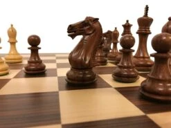 Pièces Élégance Palissandre 7 Pièces Élégance Palissandre -Rouge et Noir Magasin pieces elegance palissandre jeu dechecs pieces dechecs classiques 280845